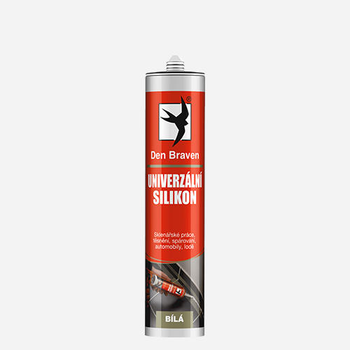 Den Braven - Univerzální silikon, kartuše 280 ml, světle šedý - manhattan