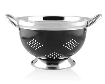 BANQUET Cedník nerezový AVANZA 21 cm, šedý