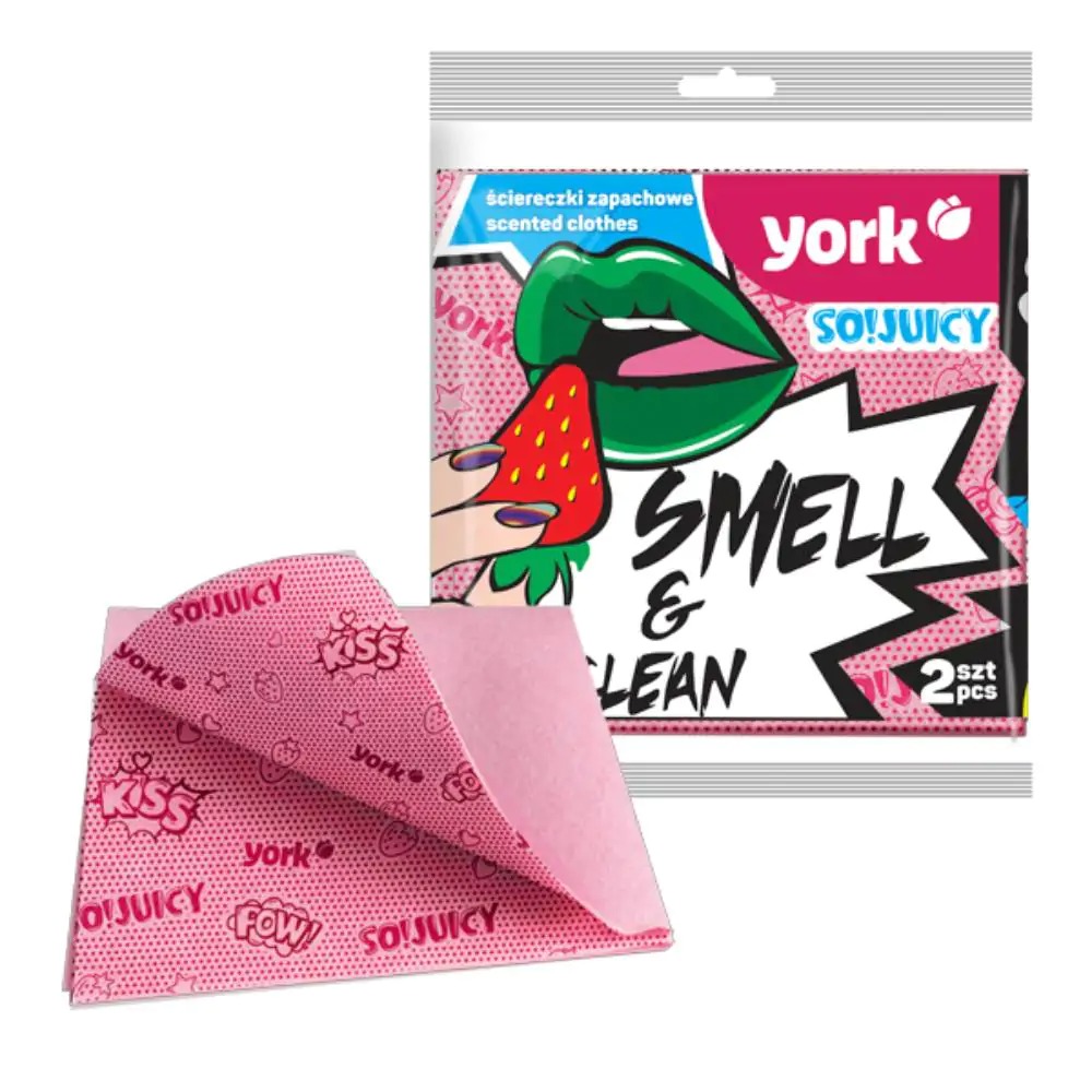 Utěrka s vůní jahod SO!JUICY 2ks