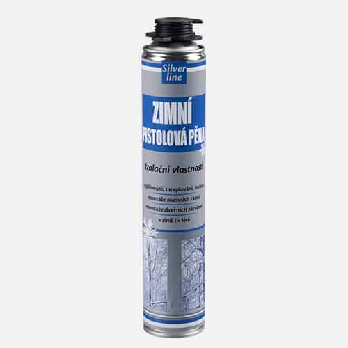 Den Braven - Zimní pistolová pěna do -12 °C Silver line, pistolová dóza 750 ml, zelená