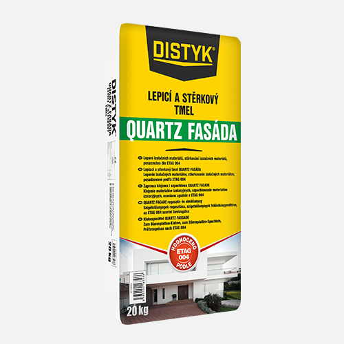 QUARTZ FASÁDA Distyk, pytel 20 kg, šedá