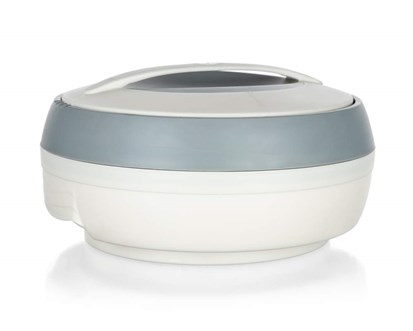 BANQUET Termohrnec s poklicí COSMOS 2,5 l, Ivory + Grey Matt