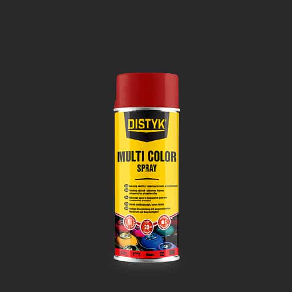 Den Braven - MULTI COLOR SPRAY Distyk, sprej 400 ml, karmínová červená, RAL 3002
