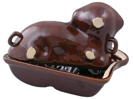 forma na beránka 33x16x12cm 2dílná keramická