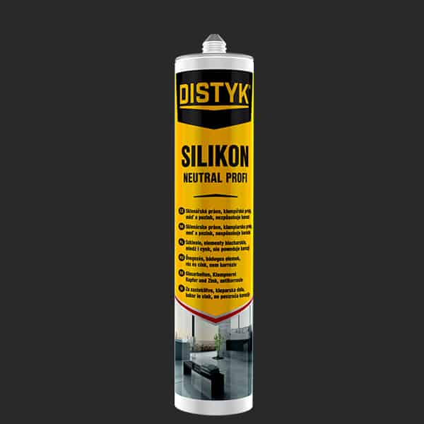 NEUTRÁLNÍ SILIKON PROFI Distyk / SILIKON NEUTRAL PROFI, kartuše 280 ml, transparentní