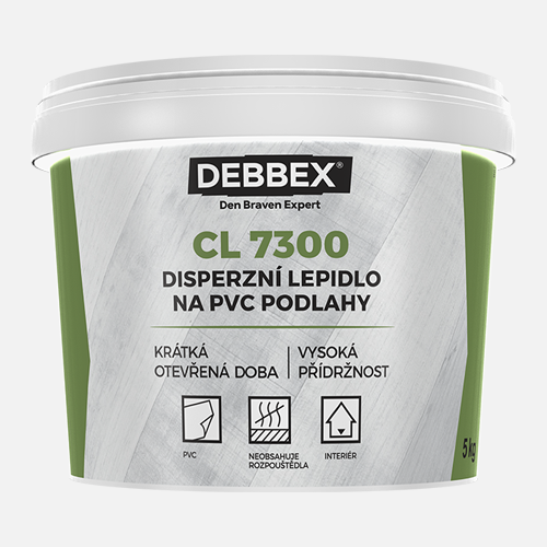 Den Braven - Disperzní lepidlo na PVC podlahy CL 7300, kbelík 14 kg