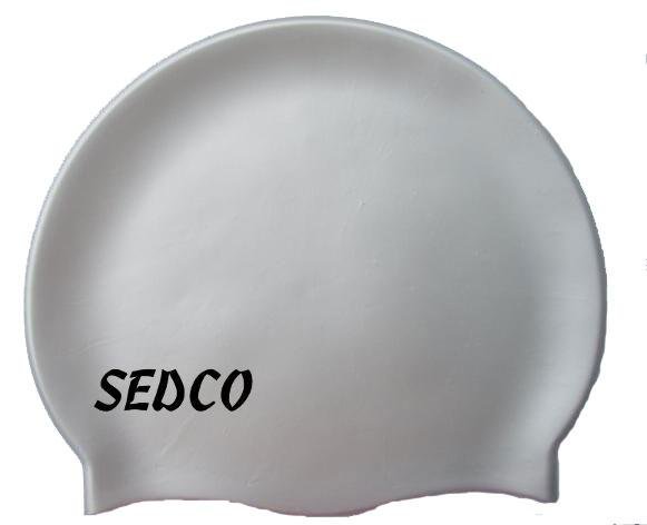 Koupací čepice Silicon RICHMORAL ŠEDÁ