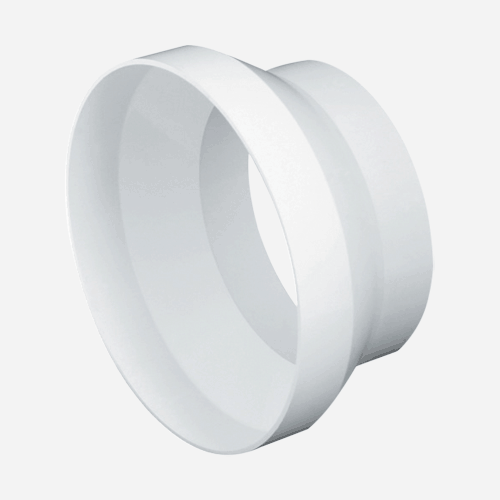 Den Braven - Redukce kulatých kanálů, průměr 125 mm - 100 mm, plastová