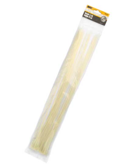 Stahovací pásky 4,8x500mm natural - 25 ks