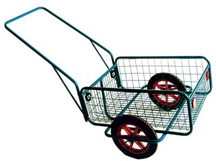 vozík RAPID IV, duše+plášť, komaxit, 450x640x280(1320)mm