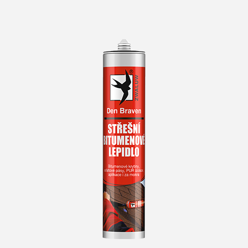 Den Braven - Střešní bitumenové lepidlo , kartuše 310 ml
