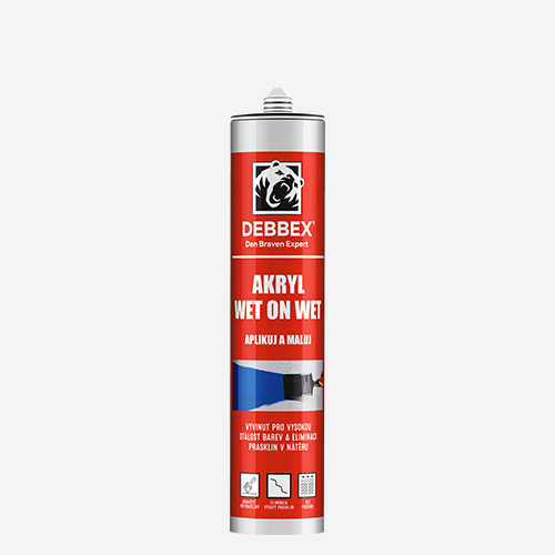 Den Braven - Akryl Wet on Wet, kartuše 310 ml, bílá