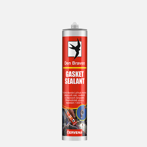 Den Braven - Gasket sealant, kartuše 280 ml, cihlově červený