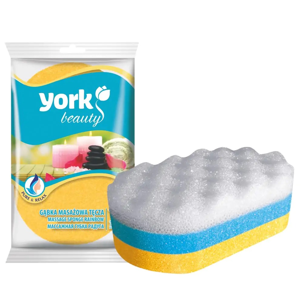 Masážní houba DUHA