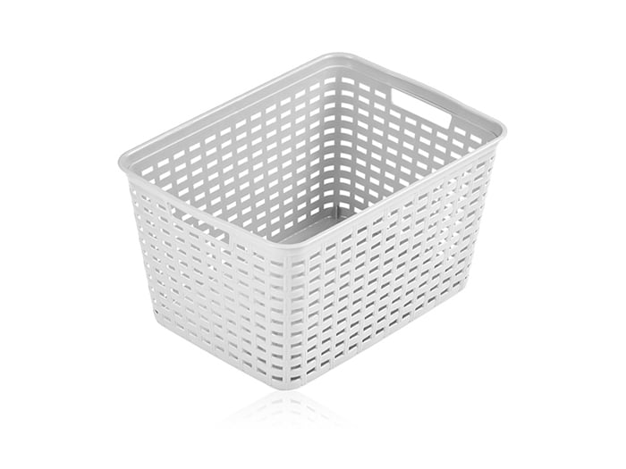 Heidrun Plastový koš ratanový