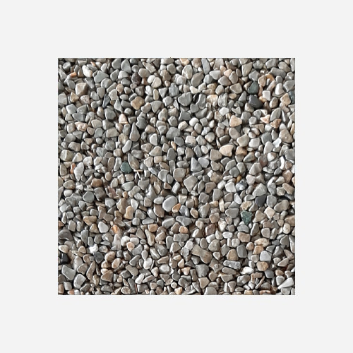 Den Braven - Mramorové kamínky 3 - 6 mm, pytel 25 kg, hnědošedé