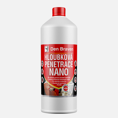 Den Braven - Hloubková penetrace NANO, láhev 1 litr