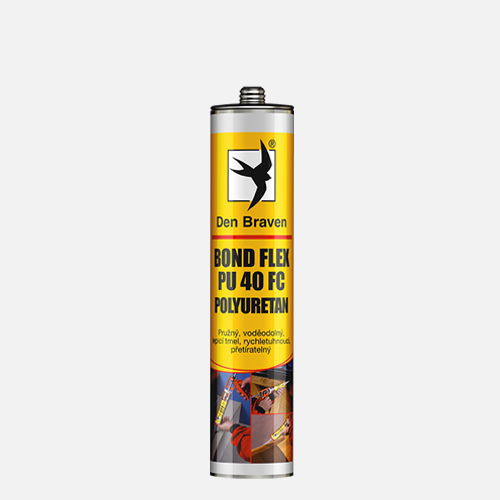 Den Braven - BOND FLEX PU 40 FC polyuretan, kartuše 300 ml, šedá