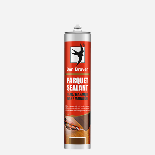 Den Braven - Parketový tmel / Parquet sealant, kartuše 280 ml, teak/mahagon