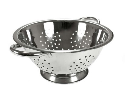 BANQUET Cedník nerezový hluboký SHINE 24 cm