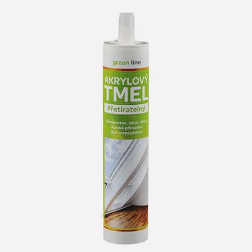 Den Braven - Akrylový tmel Green line, kartuše 300 ml, bílý
