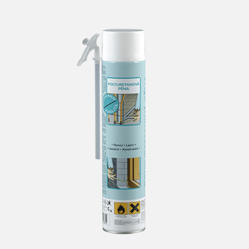Den Braven - Montážní pěna PP, trubičková dóza 750 ml, zelená