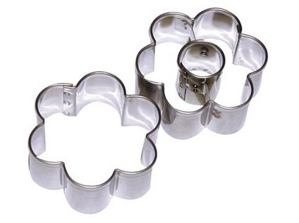 vykraj. cukr.KVĚT 4cm+střed s.2díl.nerez