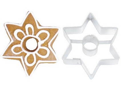 vykraj.cukroví HVĚZDA S KOLEČKEM