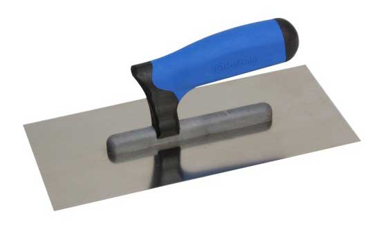 KUBALA - hladítko nerezové 270x130mm hladké - dvousložková rukojeť 0240