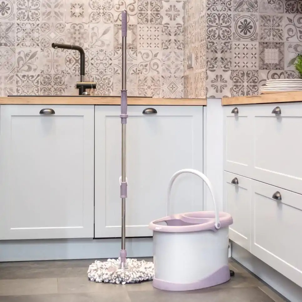 Kýbl s rotačním košem a mopem SPEED MAX