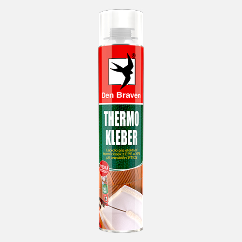 Den Braven - THERMO KLEBER, pistolová dóza 750 ml, žlutá