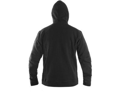 Mikina CXS HARRISON, pánská, černo-zelená, vel. L