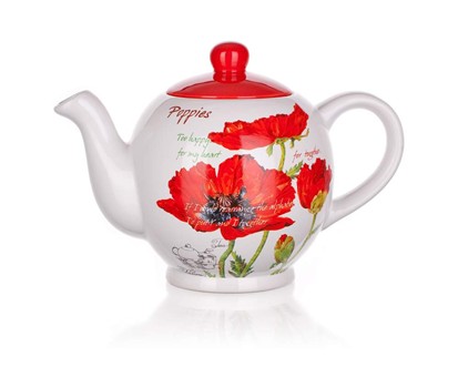 BANQUET Konvice keramická RED POPPY 1200 ml, OK
