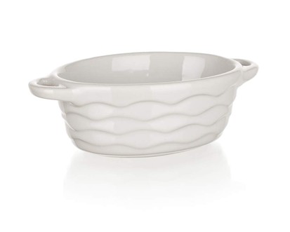 BANQUET Forma zapékací oválná CULINARIA White 15 x 9 cm