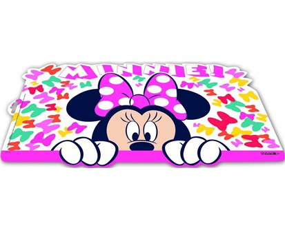 Prostírání plastové tvarované MINNIE BLOOM 43 x 28 cm