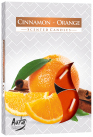 Svíčka čajová 6ks CINNAMON ORANGE