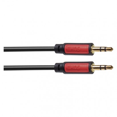 JACK kabel 3,5mm stereo, vidlice - 3,5mm vidlice 3m