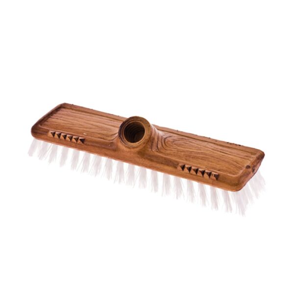 Dřevěný kartáč na zametání
